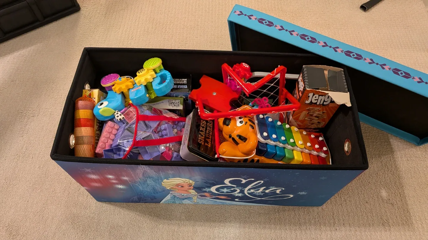 Disney 'Frozen' Toy Storage Box/Chest with toys image indicator(2)