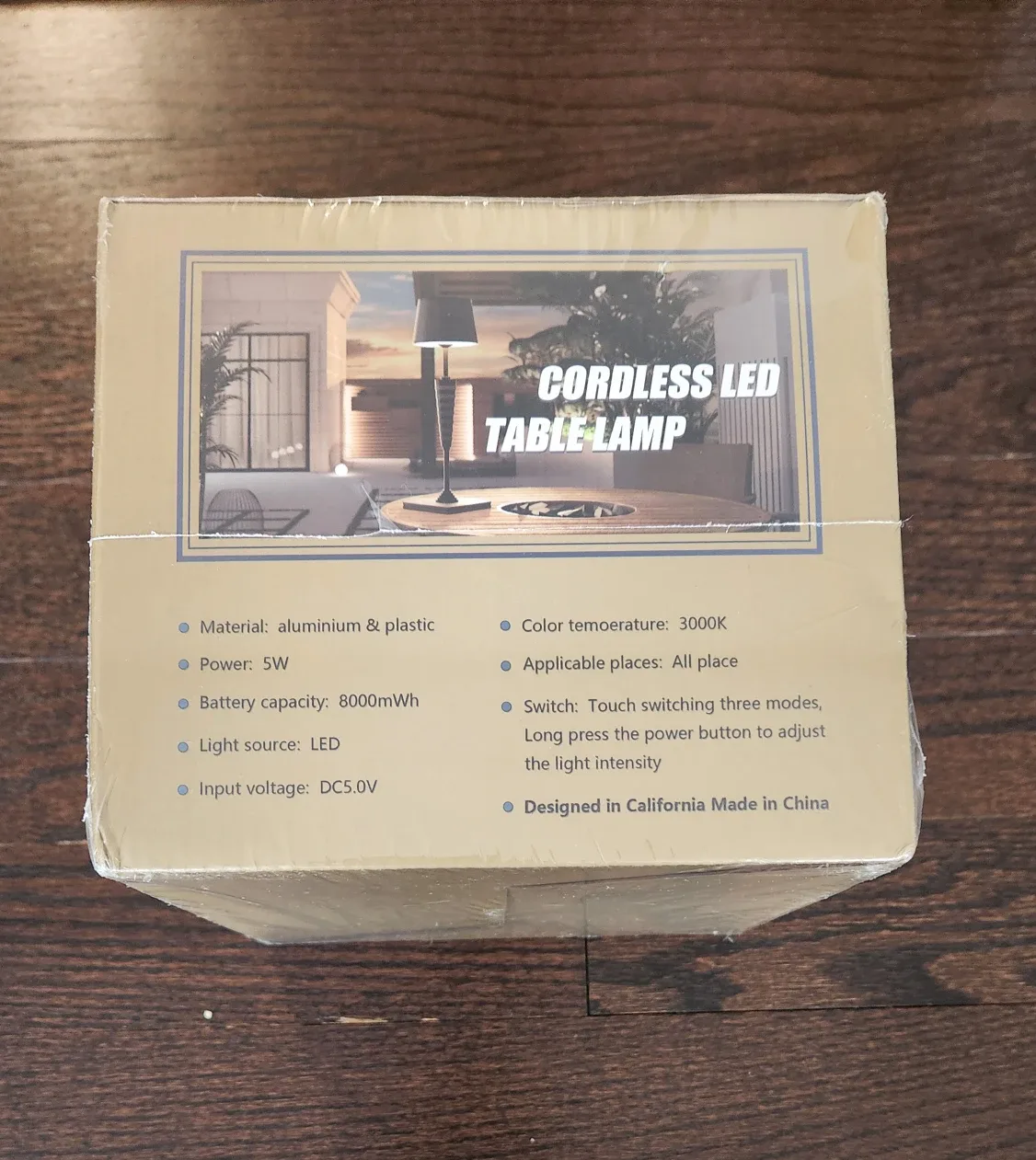 LED Cordless Table/Desk Lamp(Unopened) image indicator(6)