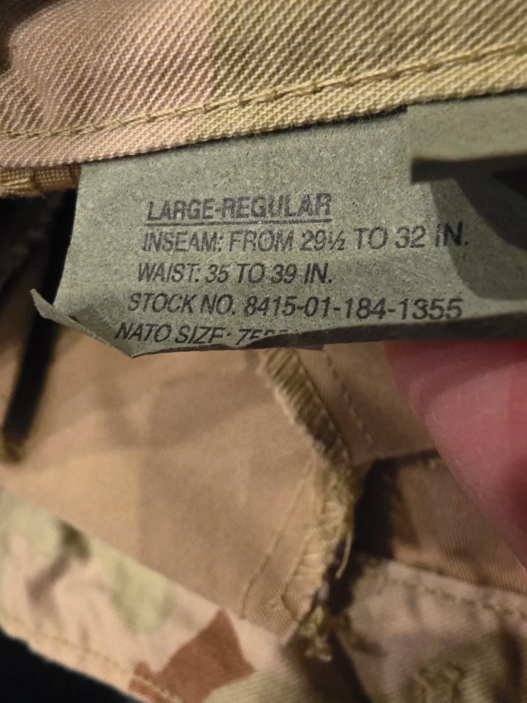 Tru-Spec Desert Camo Cargo Pants, Large image indicator(3)