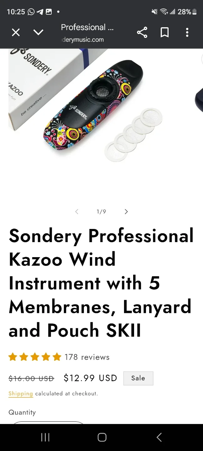 New Sondery Professional Kazoo image indicator(2)