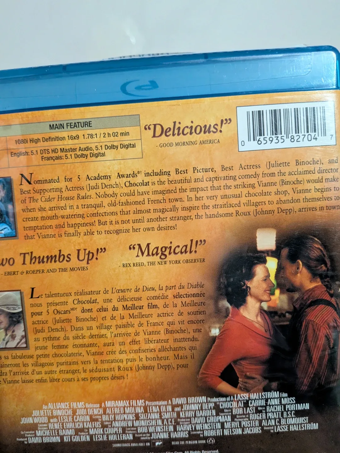 Chocolat - Blu-ray Disc image indicator(5)