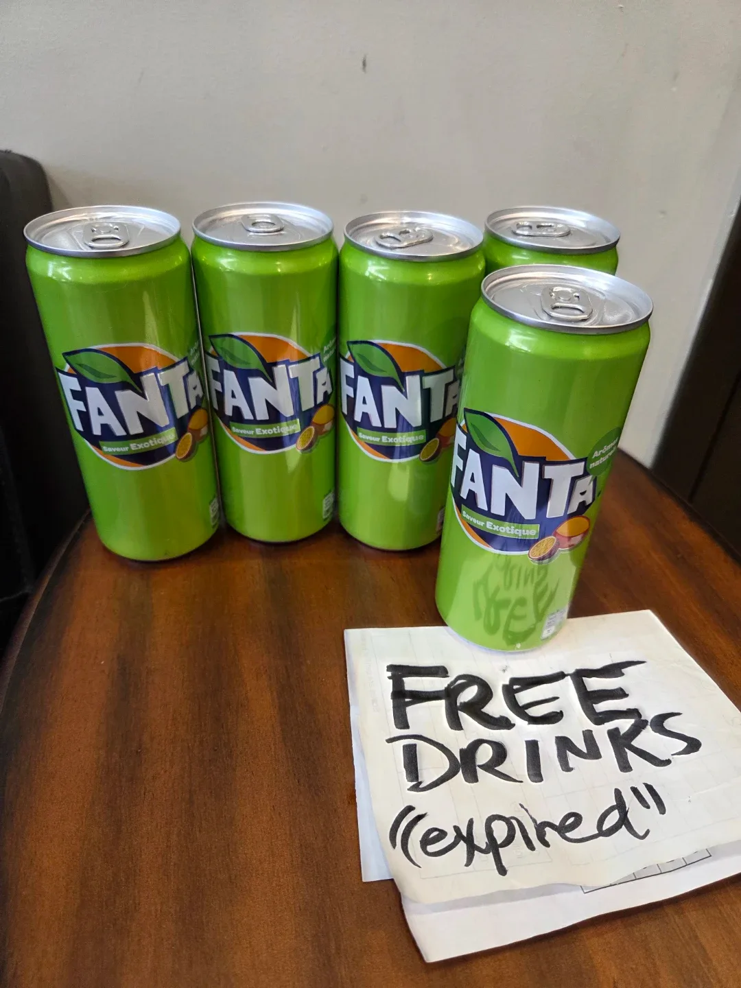 2 passion fruit fanta