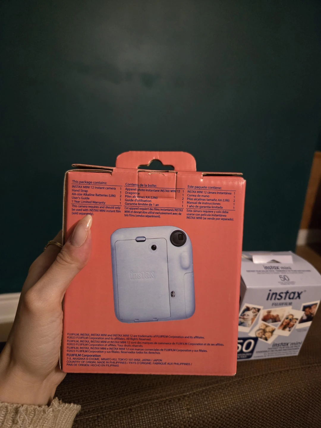 BNIB instax mini 12 with film - photo 4