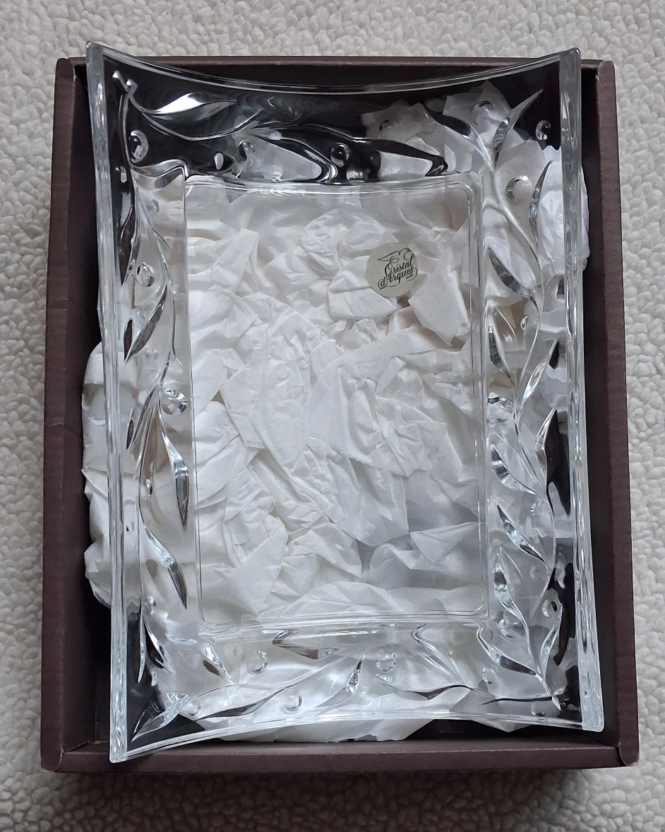 Cristal d'Arques 'Feuille' Picture Frame - photo 2