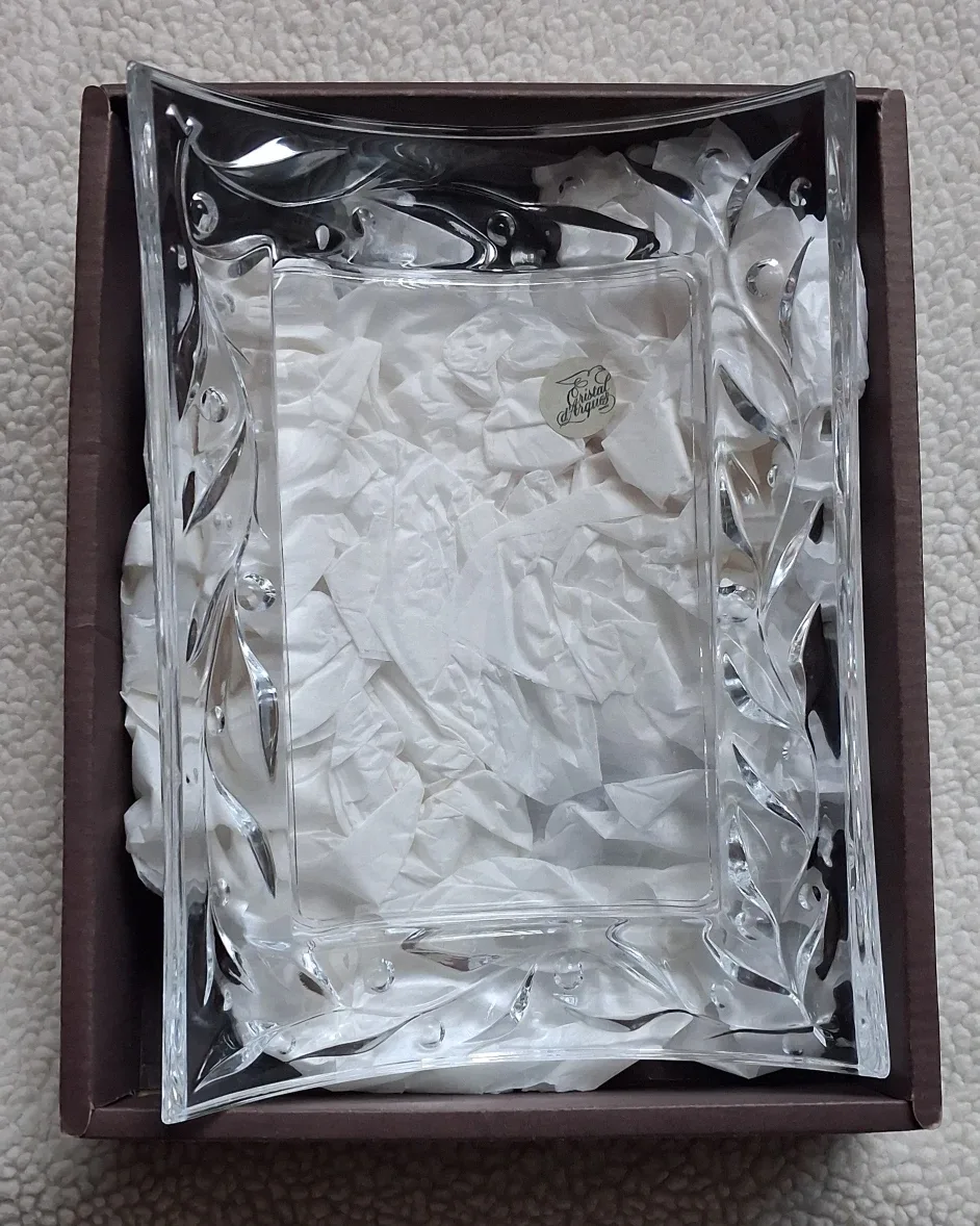 Cristal d'Arques 'Feuille' Picture Frame image indicator(2)