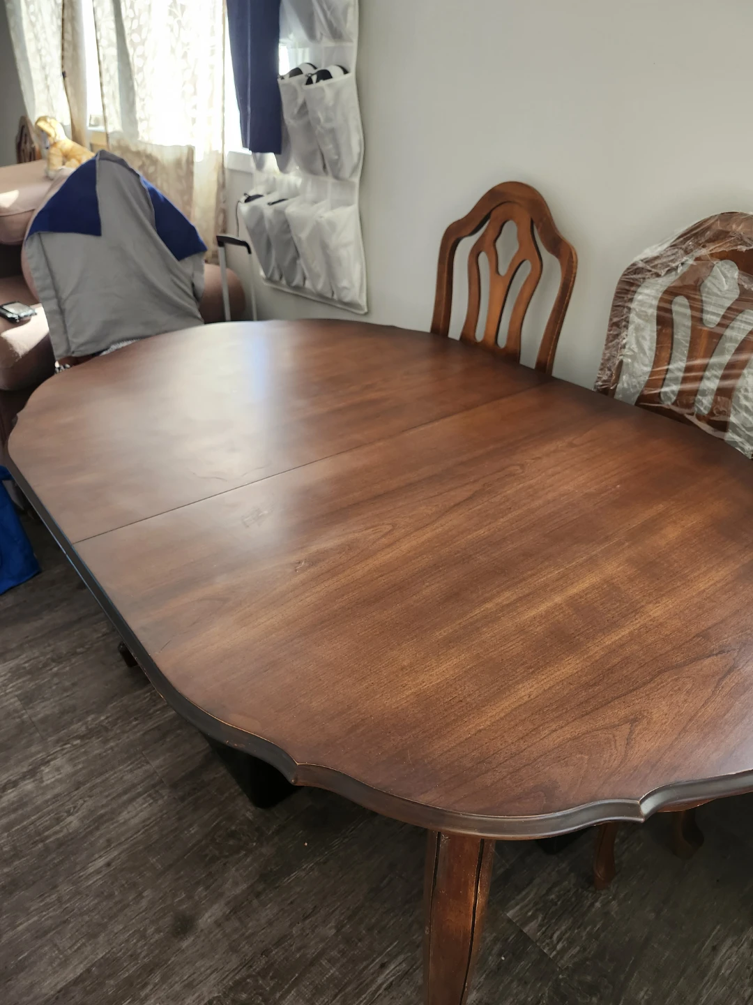 Wooden Dining Table and 6 chairs - photo 2