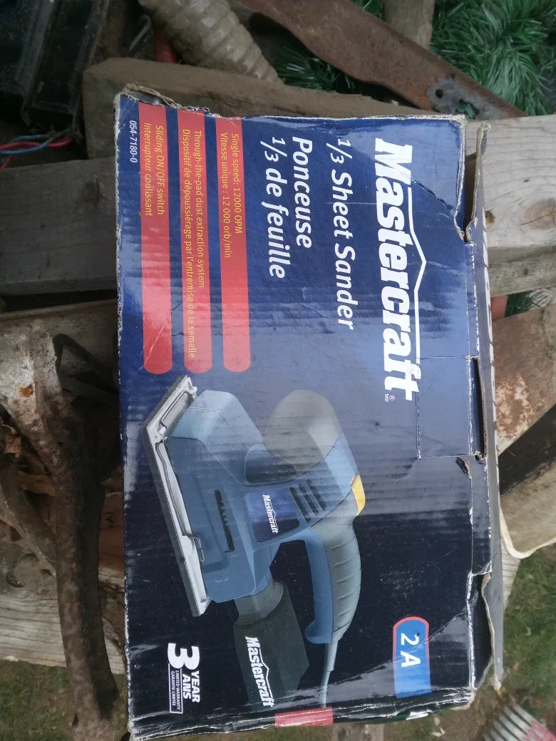 Mastercraft 1/3 Sheet Sander