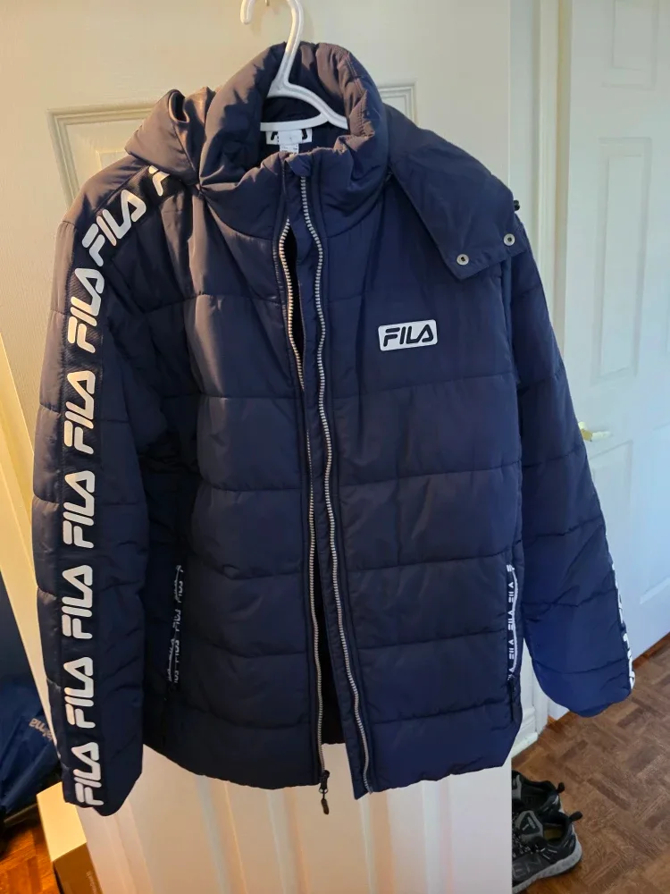 Fila Puffer Jacket - Navy Blue image indicator(2)