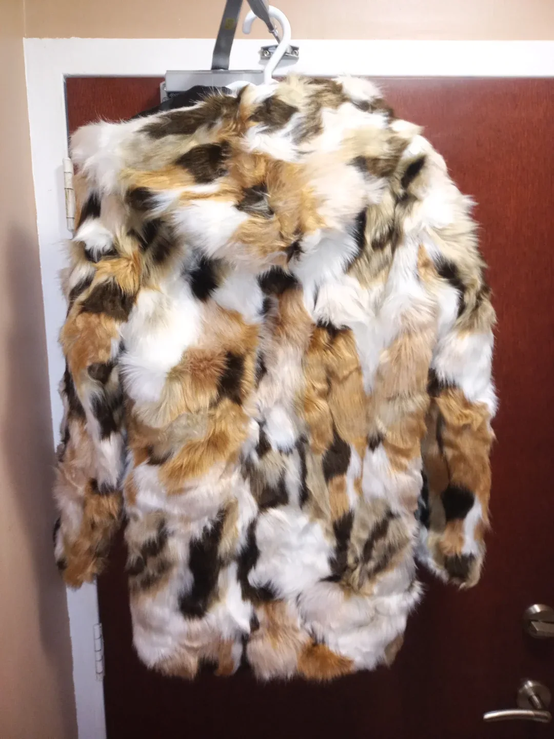 Lanshifei Faux Fur Coat - Size M image indicator(2)