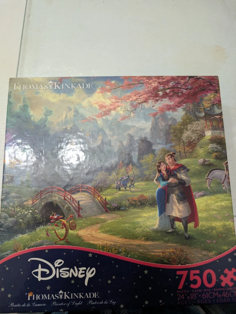 Disney Thomas Kinkade 750 Piece Puzzle - photo 2