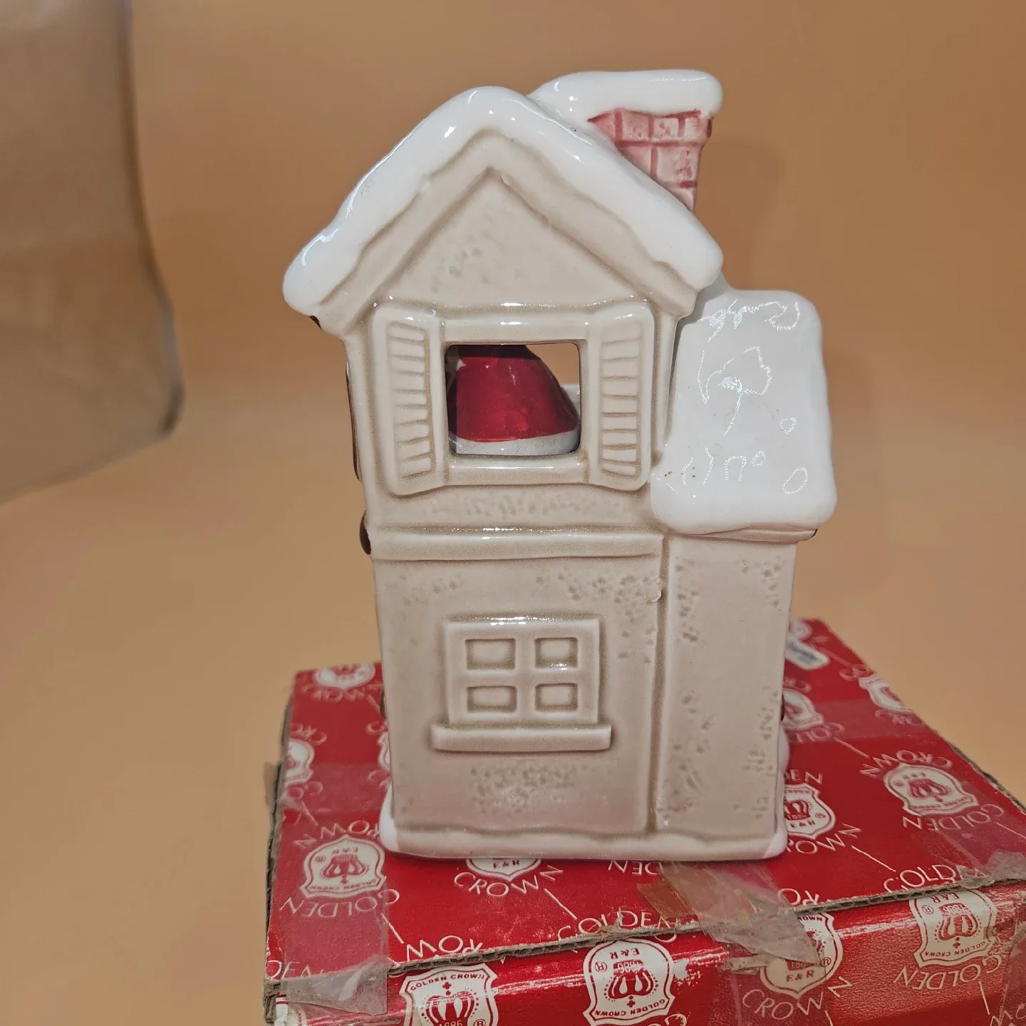 Ebeling & Reuss Wind Up Musical House "Deck the Halls" 1983 image indicator(5)