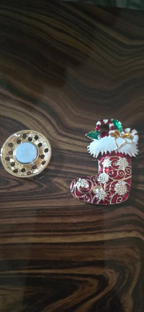 Christmas Stocking Magnet/Pin image indicator(2)
