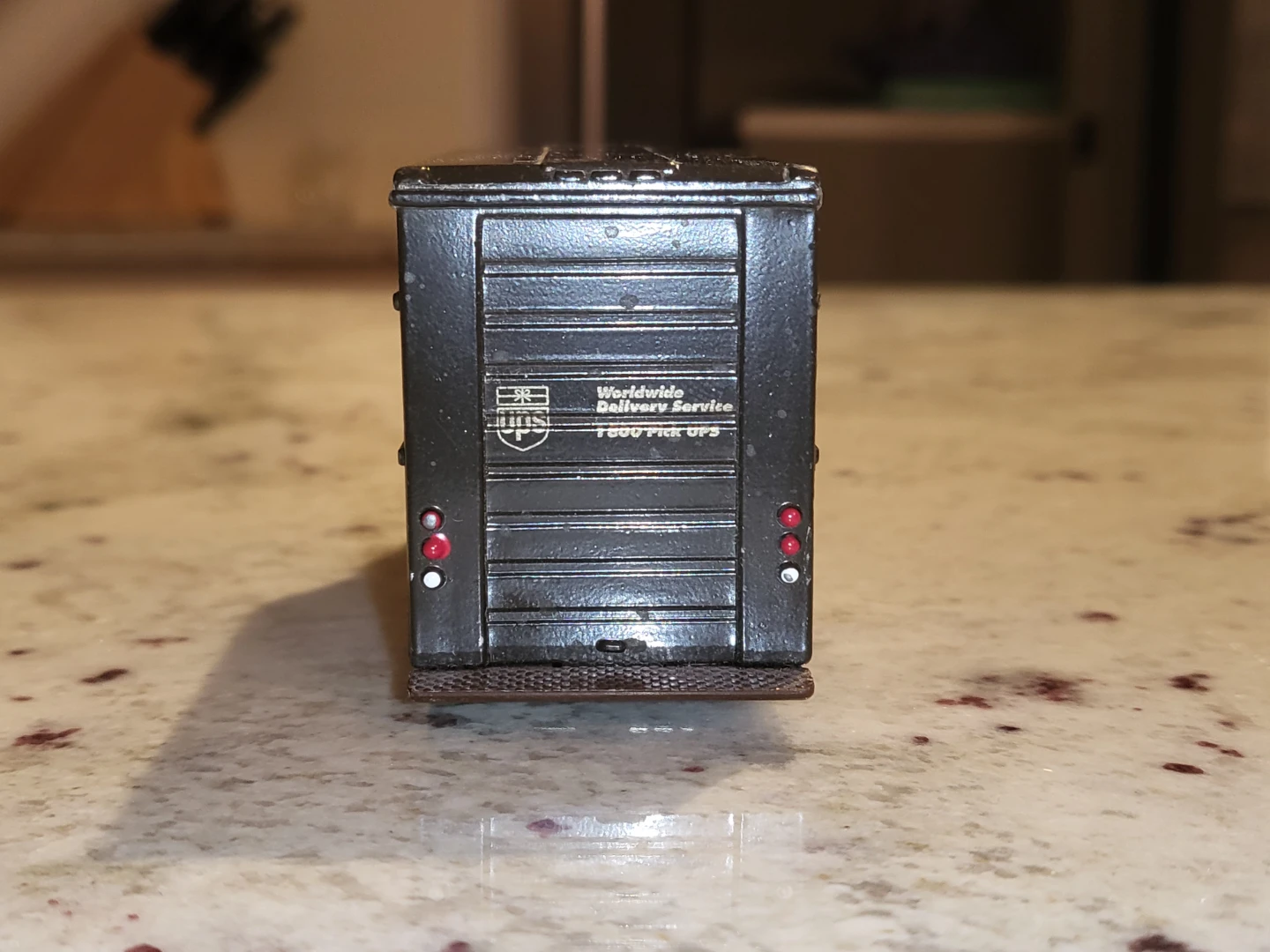 Vintage UPS Worldwide Delivery Service Toy Truck - photo 3