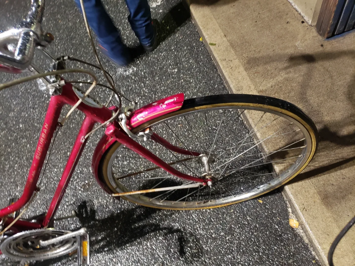 Vintage Suburban Bicycle - Red image indicator(5)