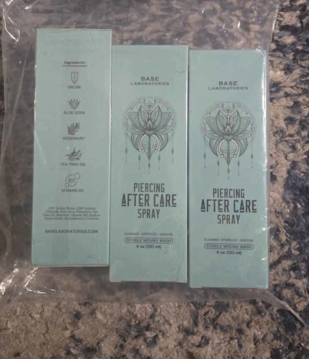 Base Laboratories Piercing After Care Spray (4oz)
