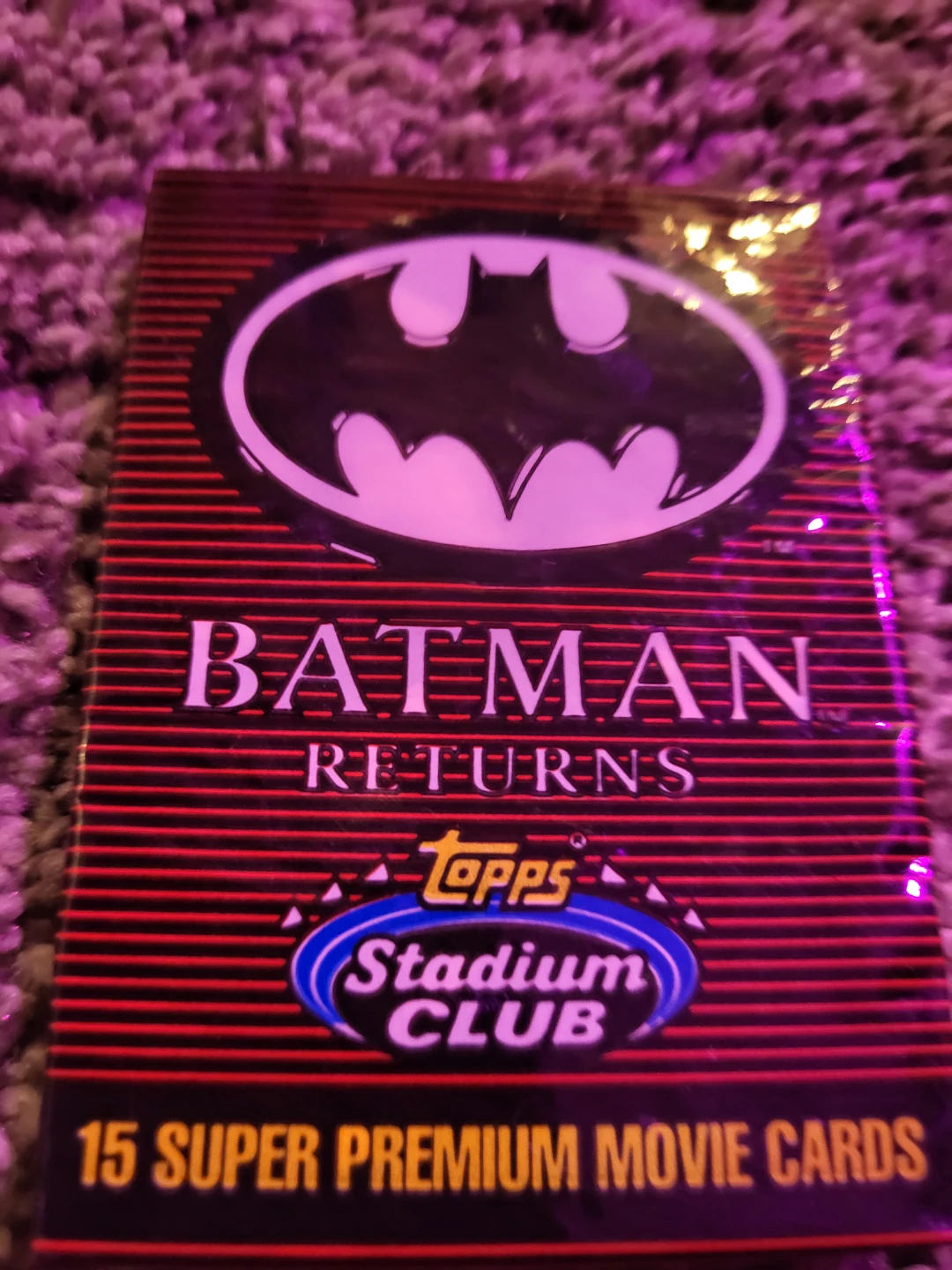 Topps Batman Returns Stadium Club Cards - photo 2