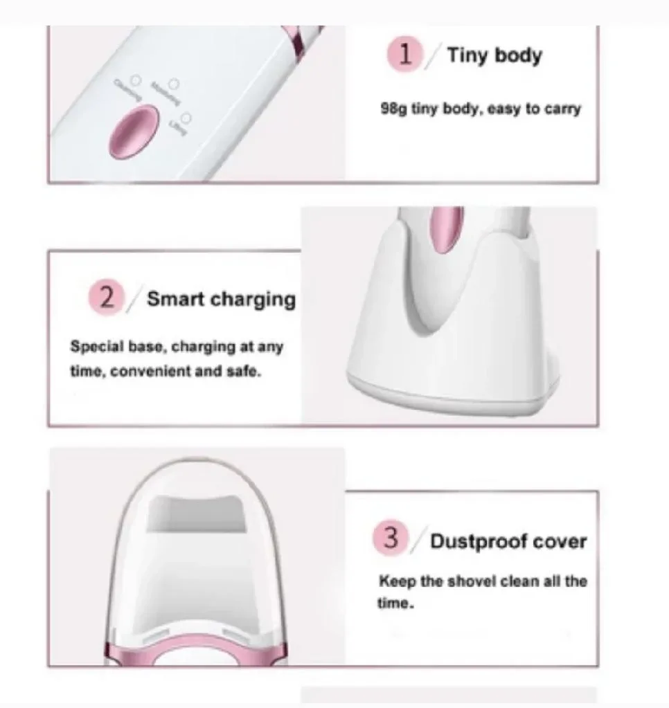 NORCOLT Facial Skin Scrubber | 3-in-1 Exfoliating Wand image indicator(8)