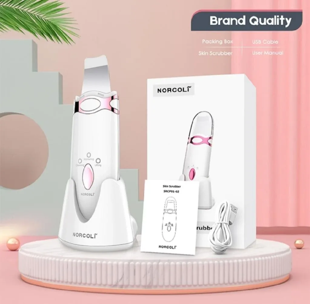 NORCOLT Facial Skin Scrubber | 3-in-1 Exfoliating Wand image indicator(9)