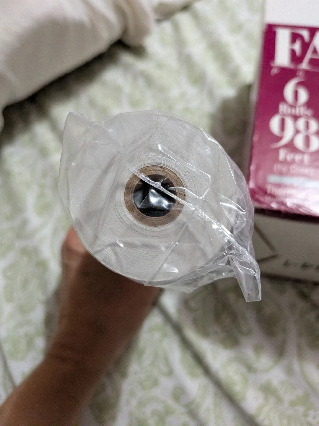 AT&T High Sensitivity Fax Paper - 5 Rolls left, 98 ft long image indicator(5)