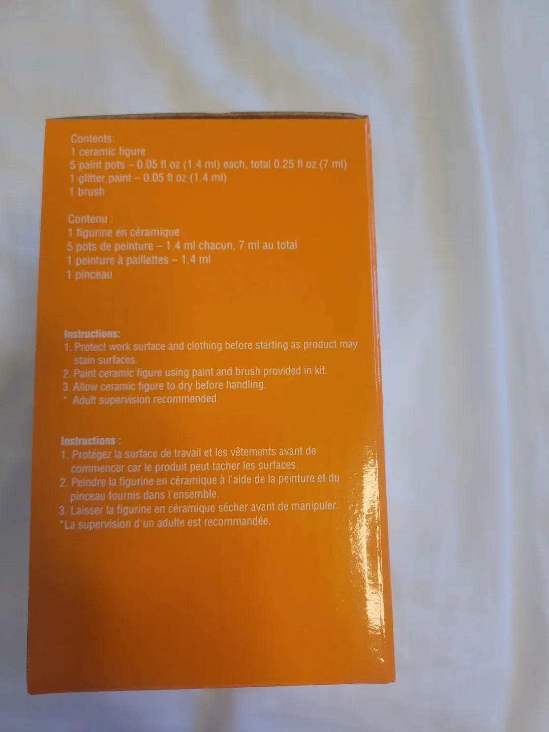 Paint Your Own Ceramic Pumpkin Kit - New image indicator(2)