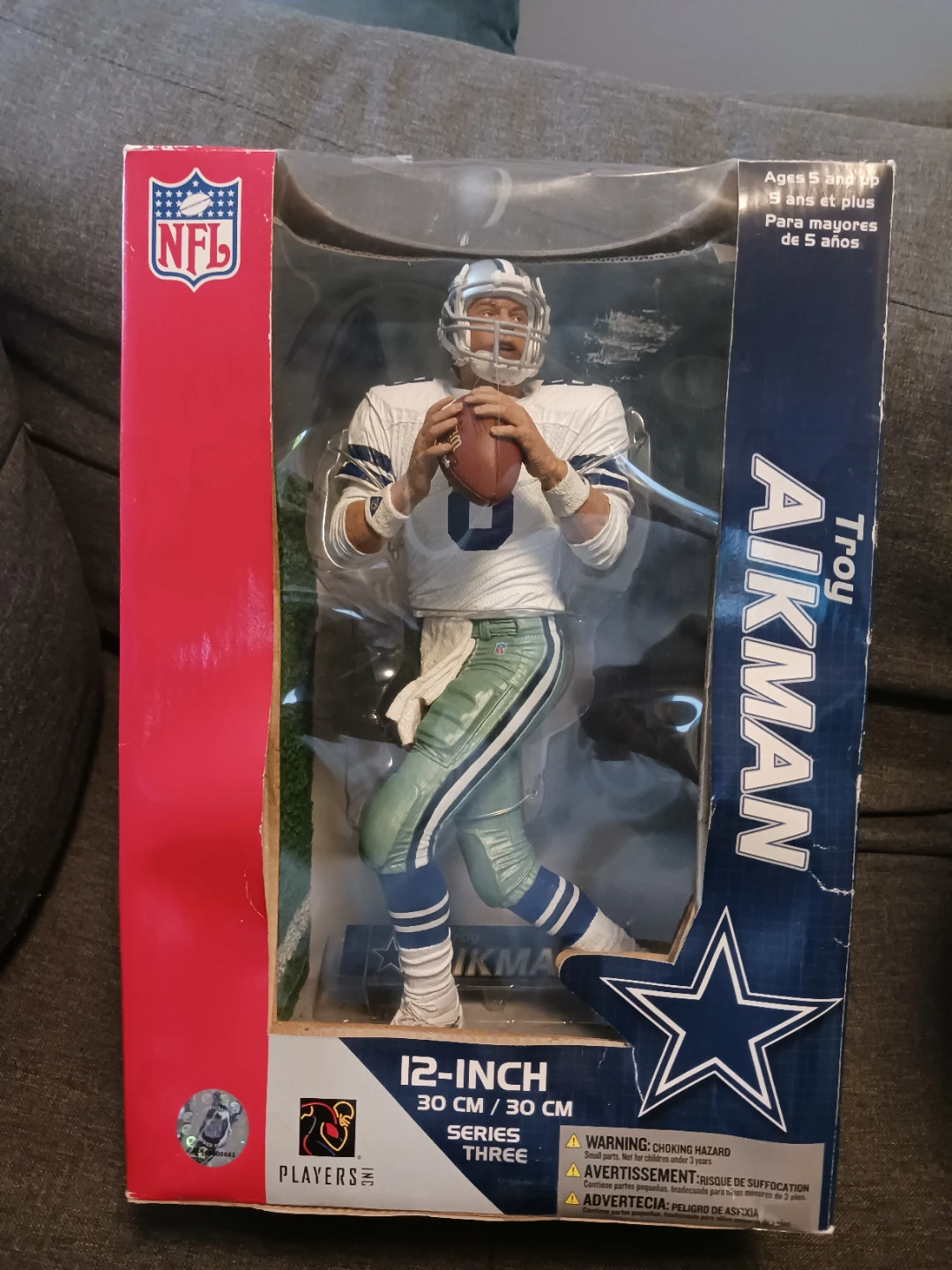 Troy Aikman 12-Inch NFL Figure - Series Three