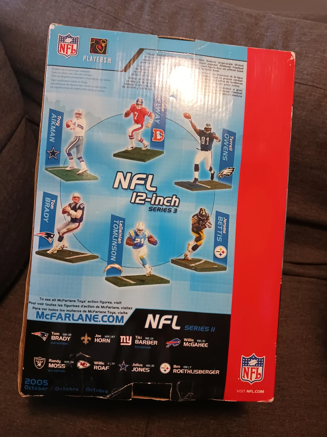 Troy Aikman 12-Inch NFL Figure - Series Three - photo 3