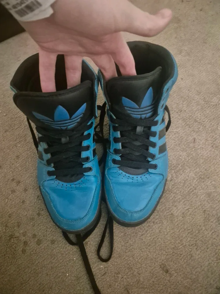 Adidas High Top Sneakers - Blue