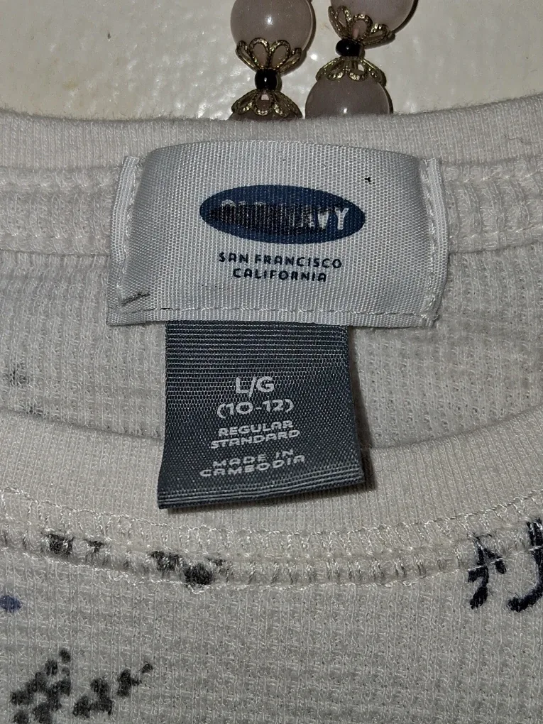 Old Navy Girls L/G (10-12) Floral Top image indicator(2)