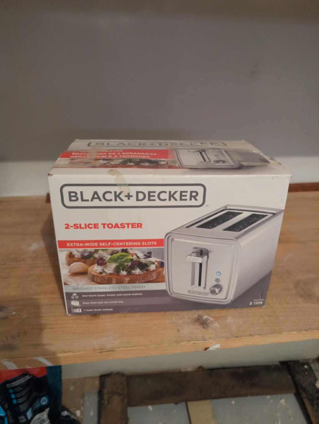Black+Decker 2-Slice Toaster
