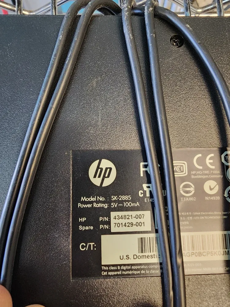 HP SK-2885 Keyboard image indicator(2)