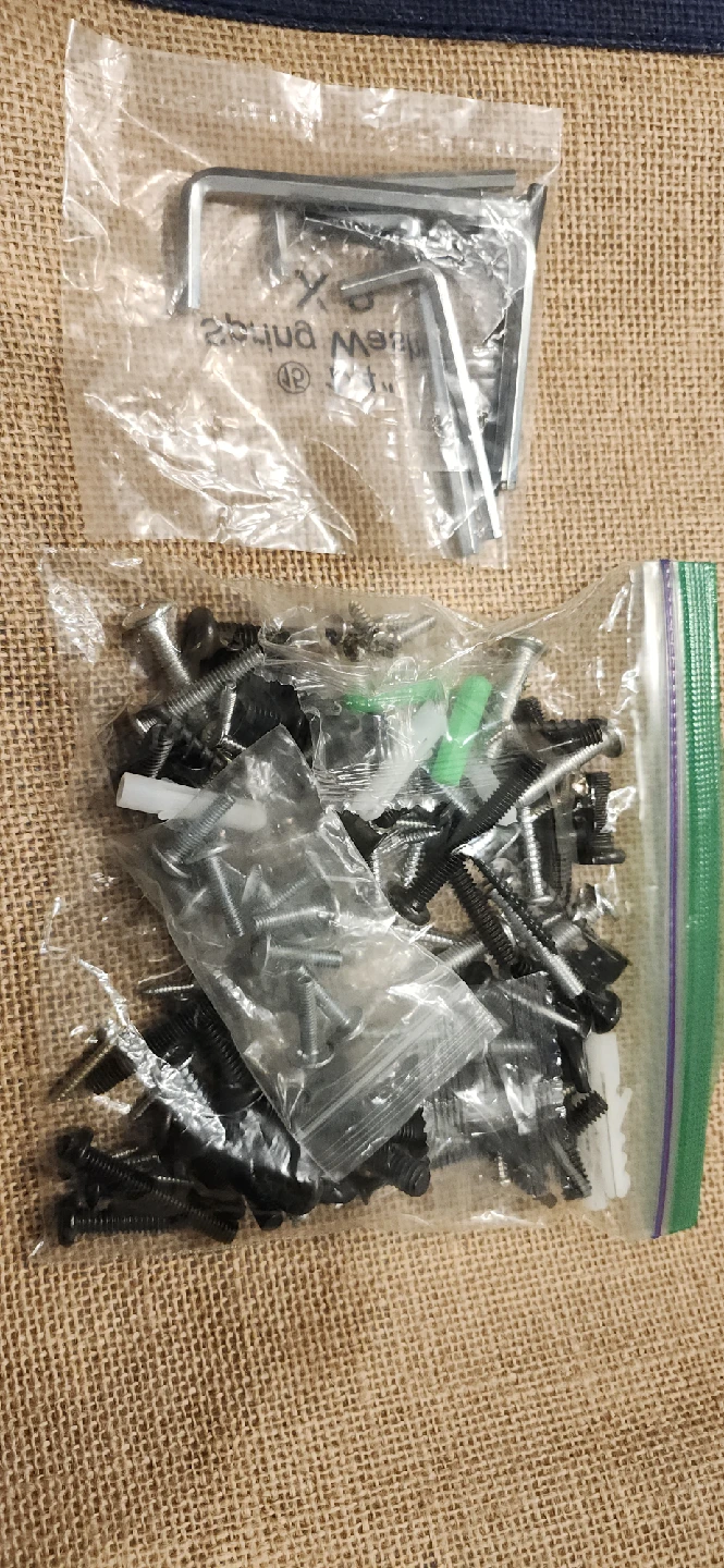 Misc screws and alan keys