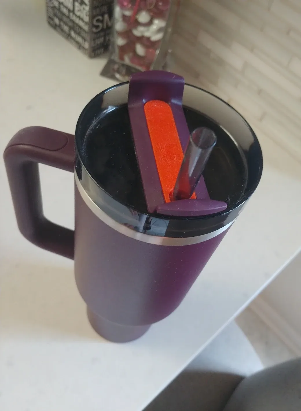 Purple Stanley Cup (40oz) image indicator(2)