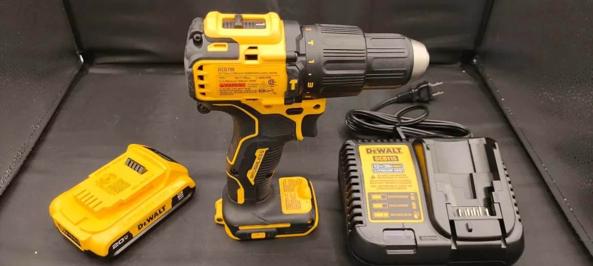 DeWalt 20V DCD798 Brushless Cordless Hammer Drill Driver