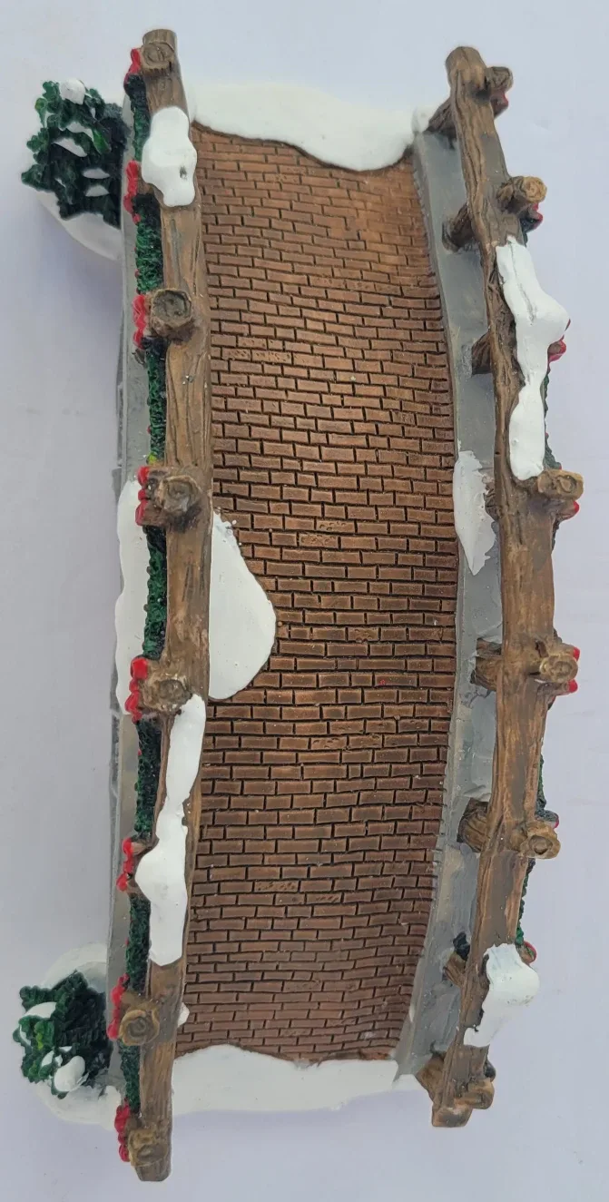 Winter Bridge Figurine with Hunter & Fox image indicator(6)