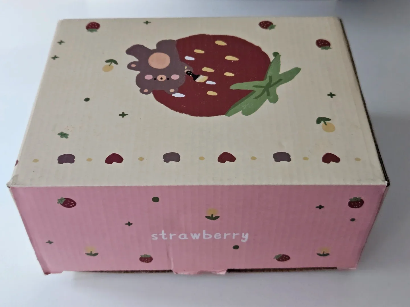 Straberry ceramic bowl image indicator(3)