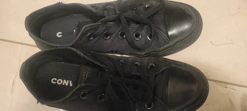 Converse All Star Low Top - Black - Women's Size 6 image indicator(2)