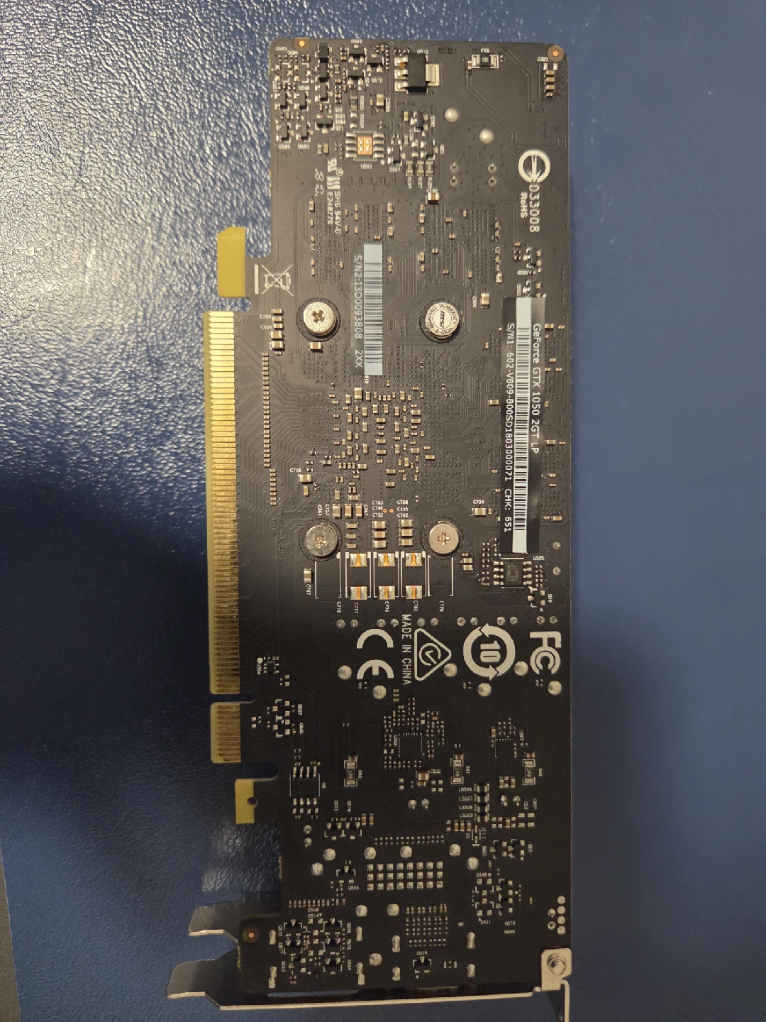 MSI GeForce GTX 1050 Ti 2GB GPU - photo 3