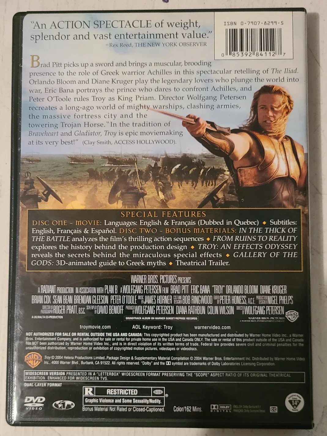 Troy DVD - 2-Disc Widescreen Edition image indicator(2)