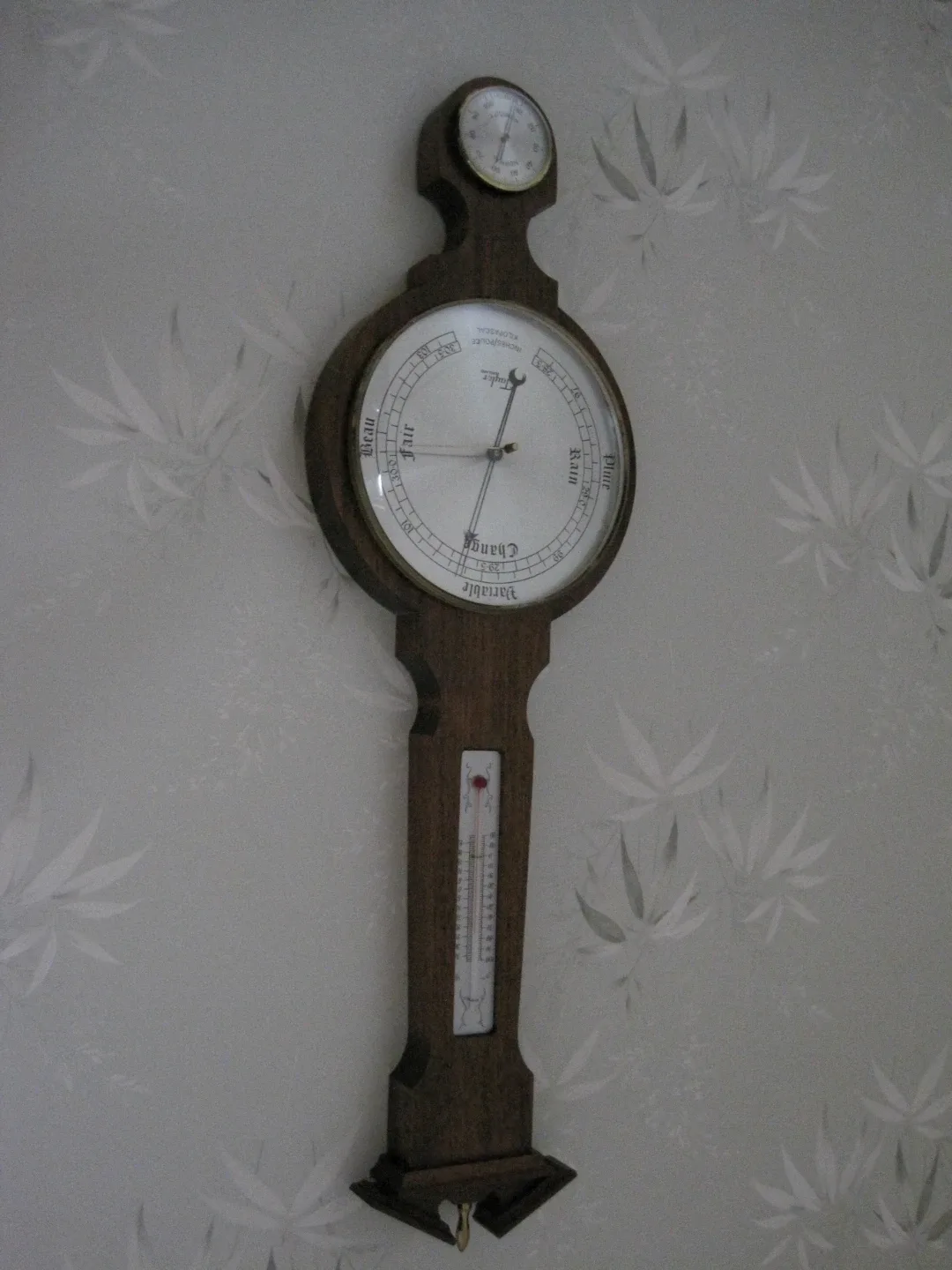 Vintage Taylor Barometer Thermometer
