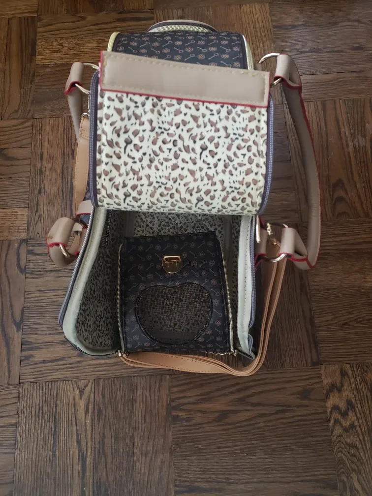 Designer Pet Carrier Bag