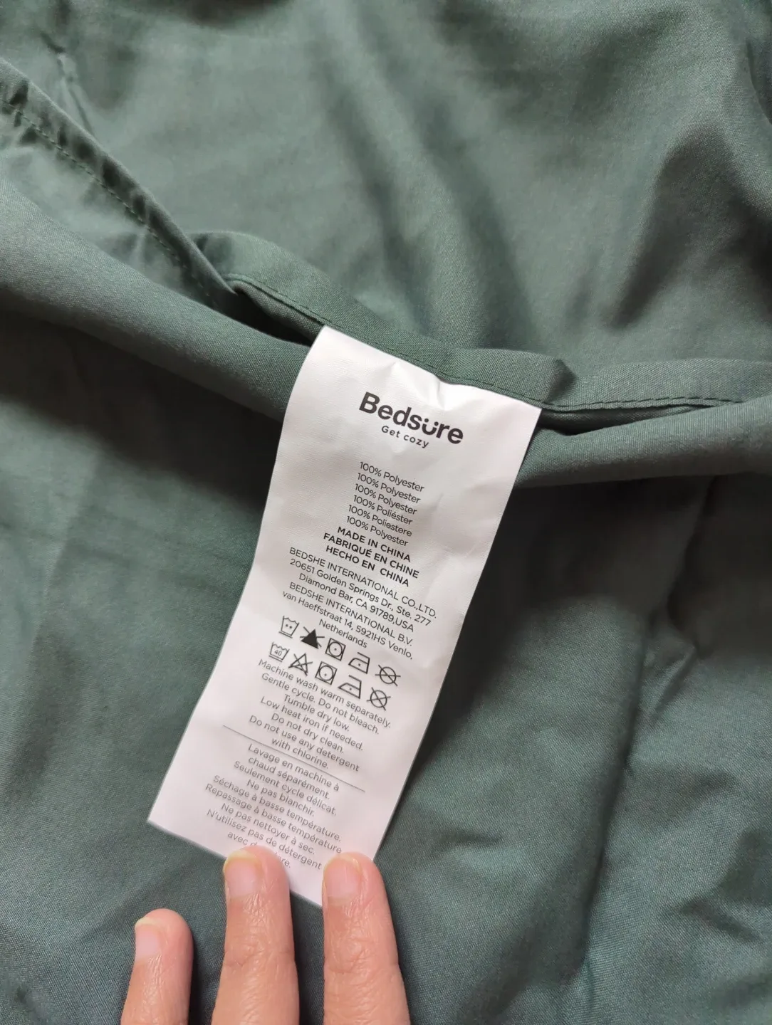 Brand New!! King size mattress cover with 2 pillow covers thumbnail