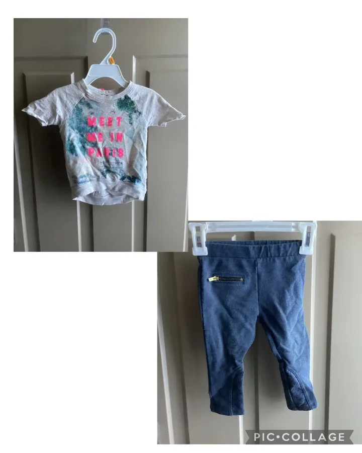 Girls sz 12 months outfits