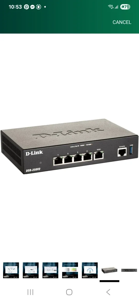 D-Link DSR-250V2 Unified Services VPN Router image indicator(5)