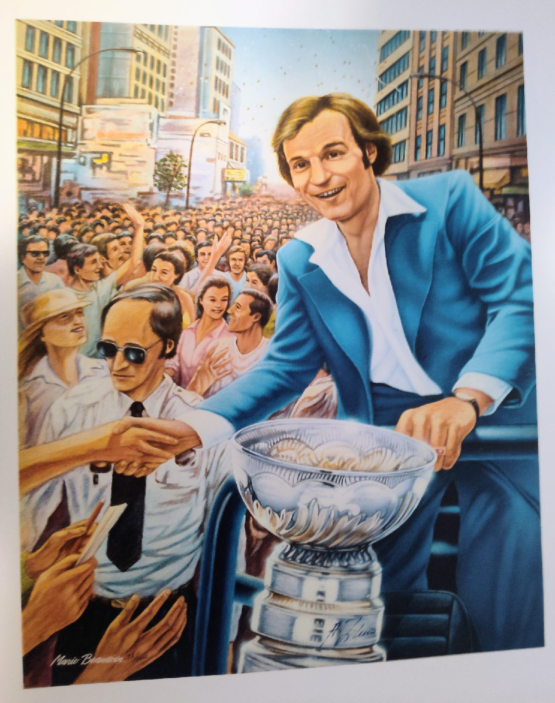 Rare Guy Lafleur Autographed Gicle Limited Numbered 78 of 1010 - photo 4