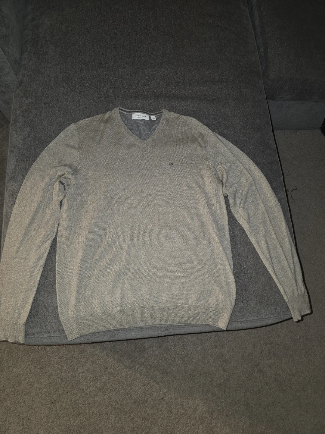 Calvin Klein Italian Merino Wool Sweater - Size S