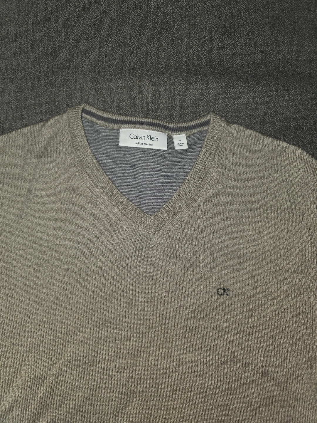 Calvin Klein Italian Merino Wool Sweater - Size S - photo 2