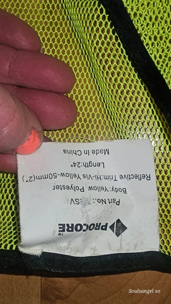 FREE - Procore Hi-Vis Yellow Reflective Safety Vest image indicator(4)