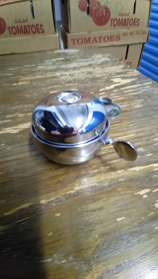 Vintage Bicycle Bell - Chrome