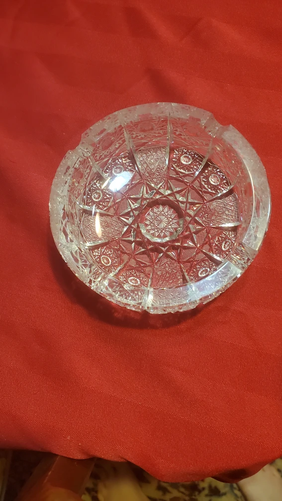 Crystal Ashtray - Decorative Glass Bowl - photo 2