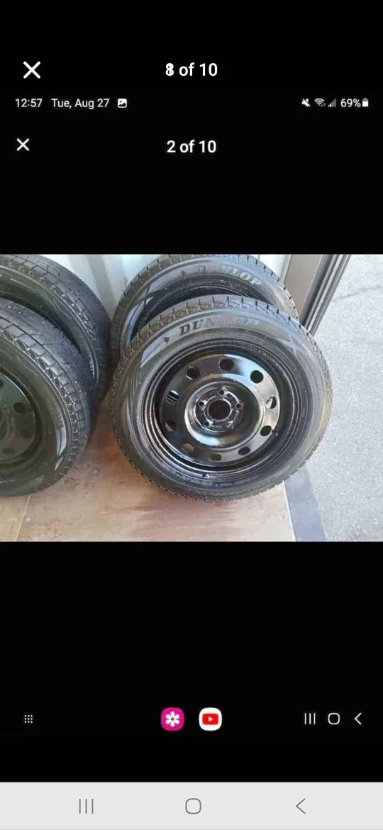 Dunlop Winter Tires 225/60R17